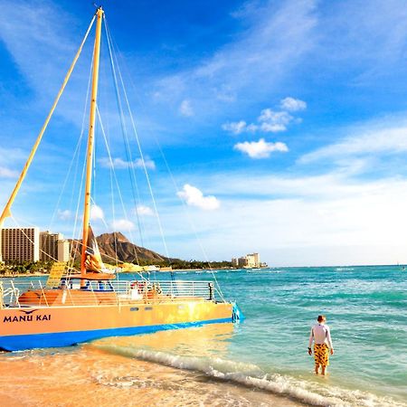 Beautiful Studio In The Heart Of Vibrant Waikiki Honolulu Extérieur photo