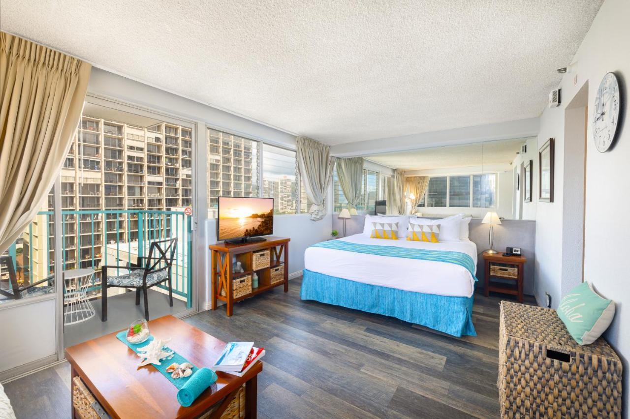 Beautiful Studio In The Heart Of Vibrant Waikiki Honolulu Extérieur photo