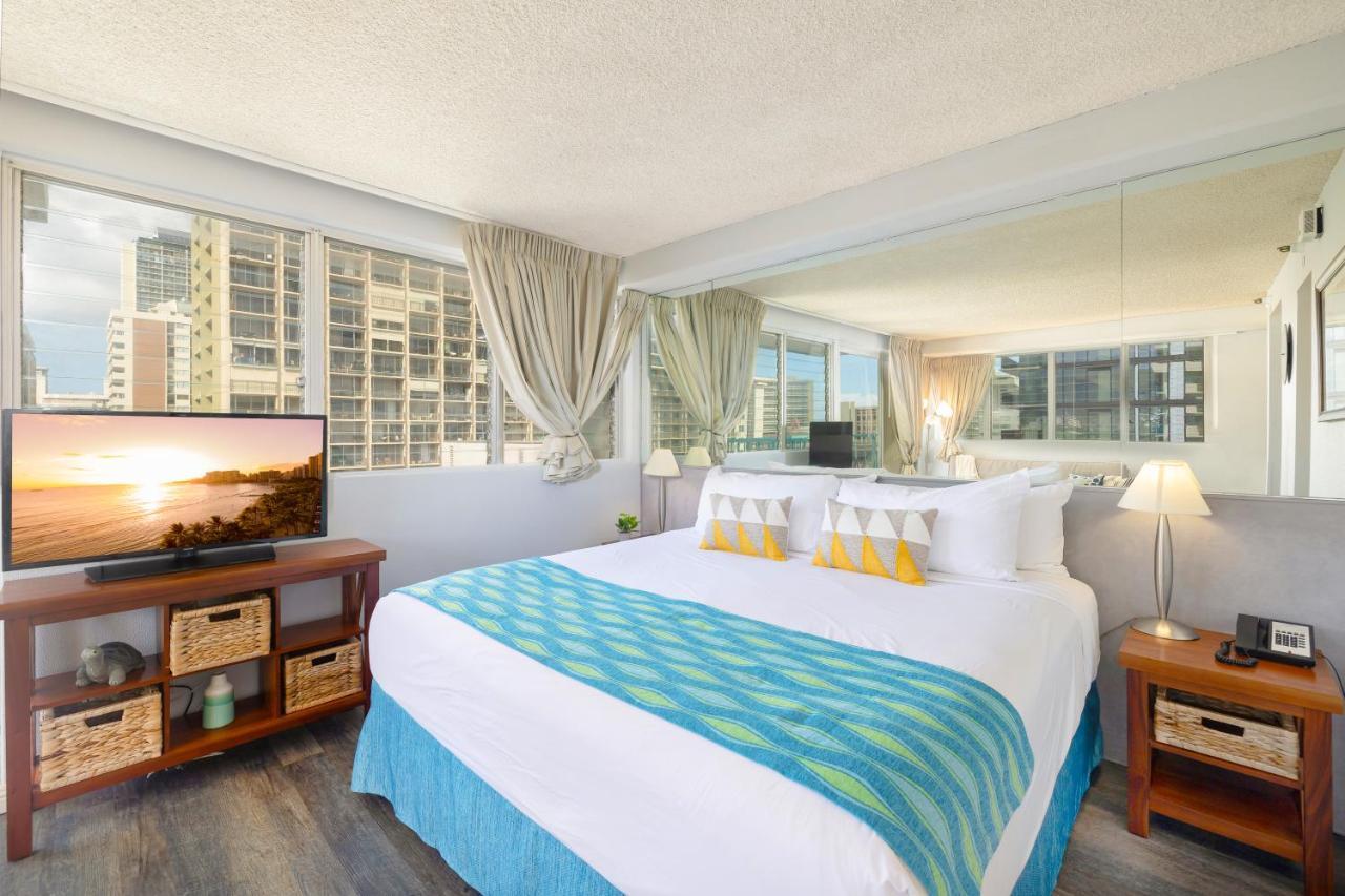 Beautiful Studio In The Heart Of Vibrant Waikiki Honolulu Extérieur photo