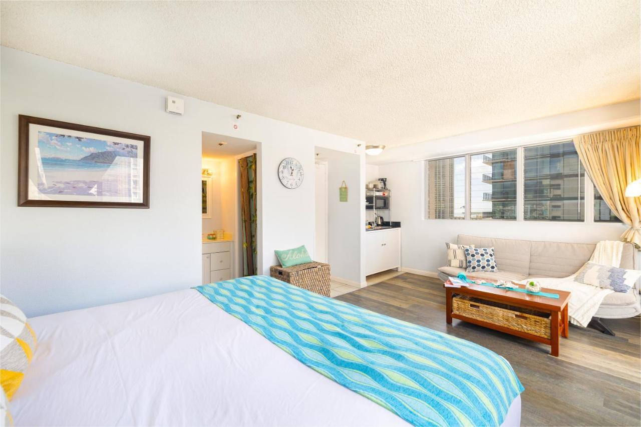 Beautiful Studio In The Heart Of Vibrant Waikiki Honolulu Extérieur photo