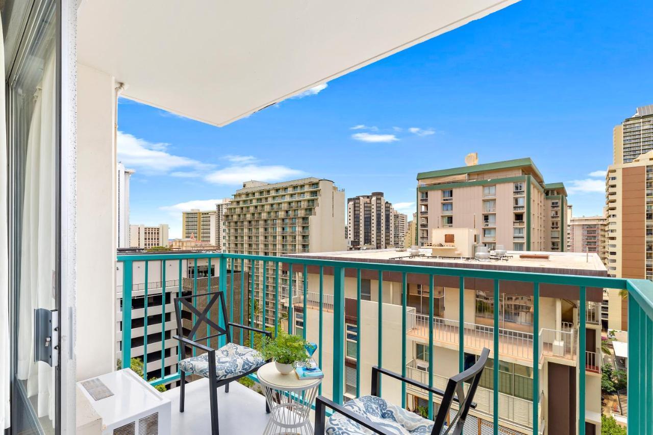 Beautiful Studio In The Heart Of Vibrant Waikiki Honolulu Extérieur photo